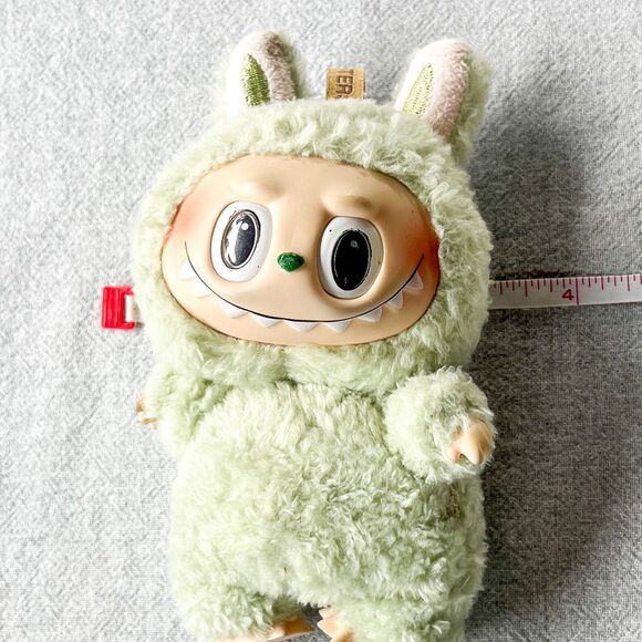 Pop Mart The Monsters Exciting Macaron Labubu - Green Grape - Plush Doll - Picture 16 of 16